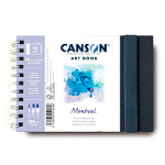 Скетчбук Canson Art Book Montval, на пружине, 300 гр/м2, 24 листа