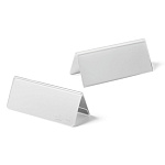 Табличка настольная двусторонняя Durable, 61/122 x 210 мм, акрил