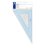 Угольник Staedtler Mars, 60°/30°, длина 31 см, шкала 27 см, пластик, прозрачный