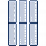 Этикетки морозостойкие Avery Zweckform,  26 x 73 мм, 6 штук на листе, 4 листа