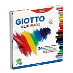 Пастель масляная Giotto Olio, 0.1 см, набор 24 цвета