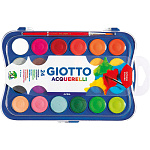Набор красок акварельных Giotto Watercolors, сухие, в таблетках, 30 мм,  24 цвета
