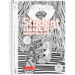 Тетрадь в клетку на пружине А4 Brunnen ZENart Коктейль, микроперфорация, 90 гр/м2, 80 листов