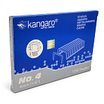 Скобы 4 - 6 мм для степлера Kangaro, 1250 штук