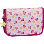 Пенал школьный Brunnen Hearts, с наполнением, 19.5 х 13.5 х 3.5 см