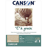 Альбом для графики Canson C a Grain, мелкое зерно, склейка, 250 гр/м2, А4, 30 листов