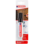 Маркер перманентный edding 550, круглый наконечник, 3 - 4 мм, алюминиевый корпус, блистер