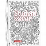 Тетрадь в линейку на пружине А4 Brunnen Колледж Сад, микроперфорация, 90 гр/м2, 80 листов