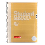 Тетрадь в линейку на пружине А4 Brunnen Колледж Premium, микроперфорация, 90 гр/м2, 80 листов