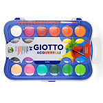 Набор красок акварельных Giotto Watercolors, сухие, в таблетках, 30 мм,  24 цвета