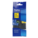 Термоусадочная трубка ahs 621 для принтеров brother, 8.8 мм x 1.5 м, черный шрифт