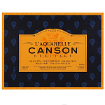 Блок бумаги для акварели Canson Heritage, склеенный, 100% хлопок, 300 гр/м2, 23 x 31 см, 20 листов