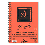 Альбом для графики Canson XL, на пружине, 90 гр/м2, А4, 120 листов, слоновая кость