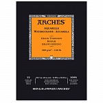 Бумага для акварели Arches, крупное зерно, склейка, 300 гр/м2, 29.7 х 42 см, 12 листов